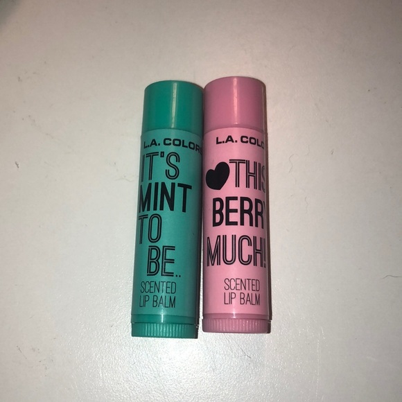 L.A Colors mint &’ straberry chapstick - Picture 1 of 1